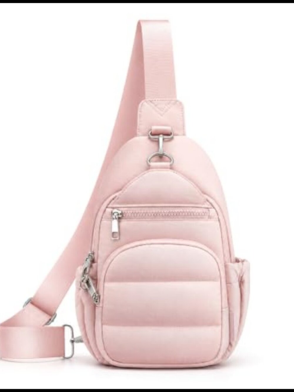 RFID Anti-Theft Sling Crossbody Bag Water Resistant Puffer Travel Purse